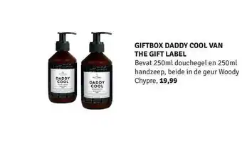 Nijhof Giftbox Daddy Cool Van The Gift Label aanbieding