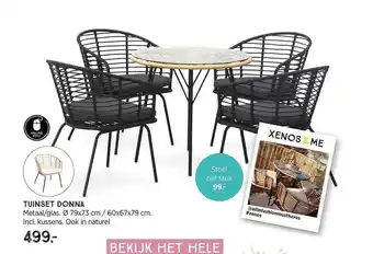 Xenos Tuinset Donna aanbieding