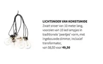 Nijhof Lichtsnoer Van Konstsmide aanbieding