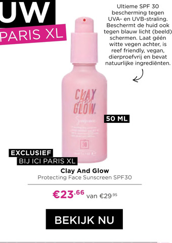 ICI Paris XL Clay And Glow aanbieding