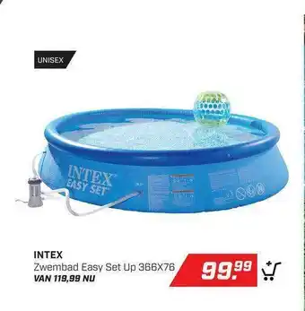 Daka Sport Intex Zwembad Easy Set Up 366x76 aanbieding