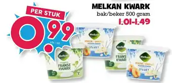 Boon`s Markt Melkan Kwark aanbieding