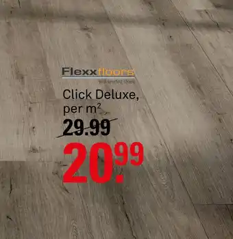 Karwei Flexxfloors Click Deluxe aanbieding