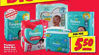 Nettorama Pampers Baby-Dry aanbieding