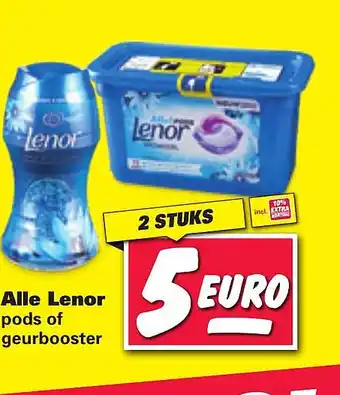 Nettorama Alle Lenor aanbieding