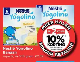 Vomar Voordeelmarkt Neslté Yogolino Banaan aanbieding