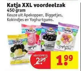 Kruidvat Katja XXL Voordeelzak aanbieding