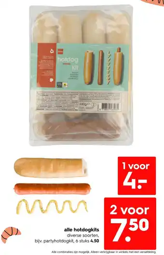 HEMA Alle hotdogkits aanbieding