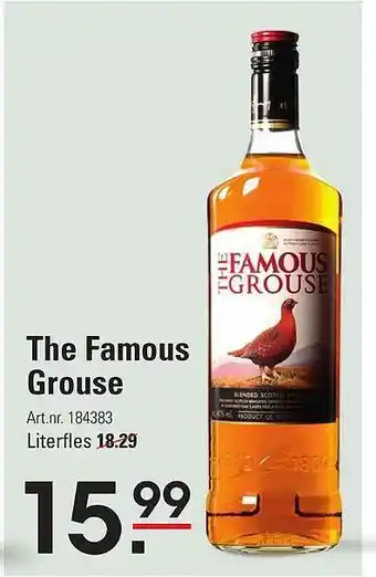 Sligro The Famous Grouse aanbieding