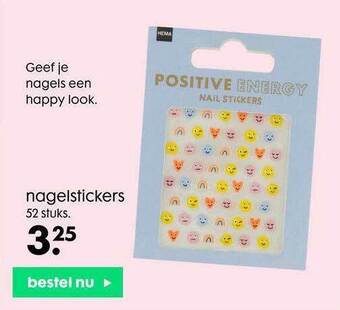 HEMA Nagelstickers aanbieding