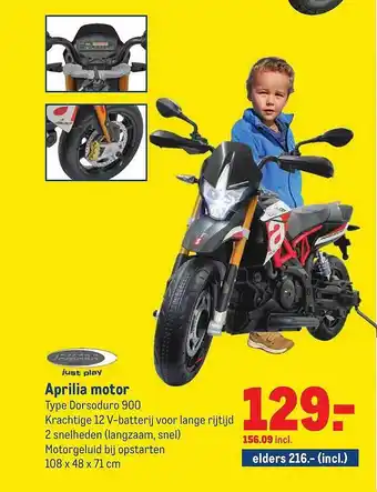 Makro Aprilia Motor Dorsoduro 900 aanbieding