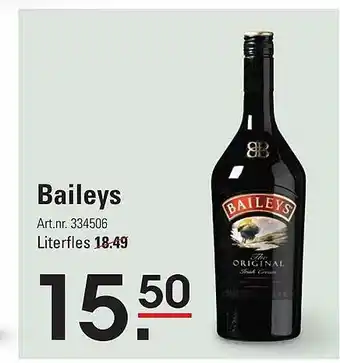 Sligro Baileys aanbieding
