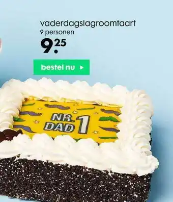 HEMA Vaderdagslagroomtaart aanbieding