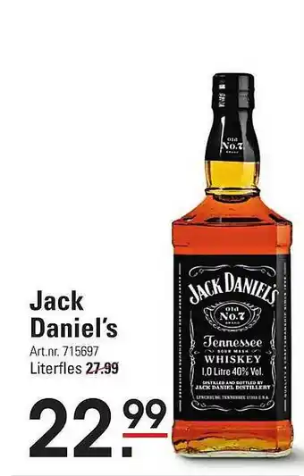 Sligro Jack Daniel's aanbieding
