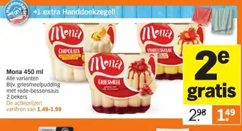 Albert Heijn Mona 450 ml aanbieding