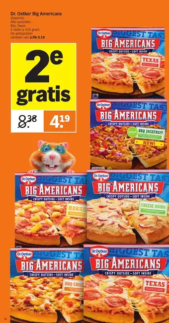 Albert Heijn Dr. Oetker Big Americans aanbieding