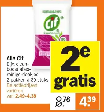 Albert Heijn Cif aanbieding