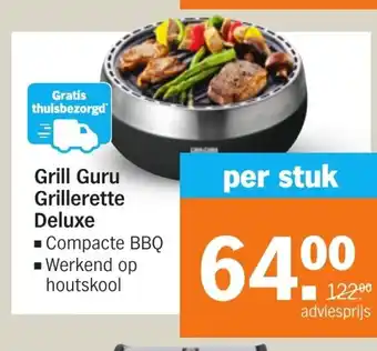 Albert Heijn Grill Guru Grillerette Deluxe per stuk aanbieding