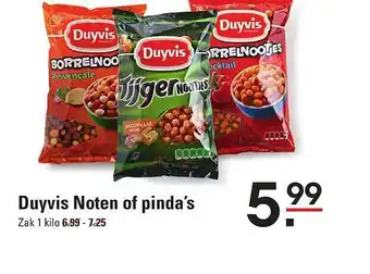 Sligro Duyvis Noten Of Pinda's aanbieding