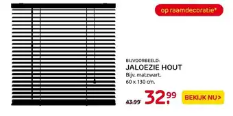 Praxis Jaloezie Hout aanbieding