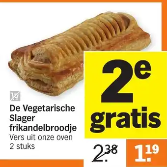 Albert Heijn De Vegetarische Slager frikandelbroodje aanbieding