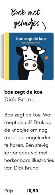 BookSpot boe zegt de koe aanbieding