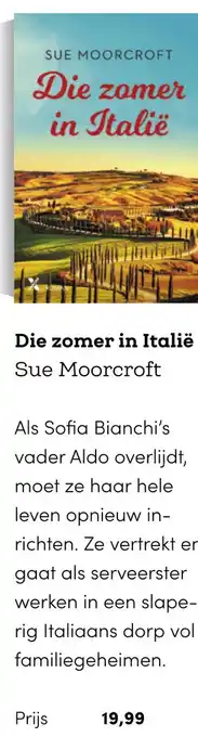 BookSpot Die zomer in Italië aanbieding