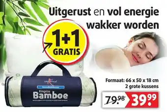 Lucovitaal Lucovitaal kingsize bamboe aanbieding