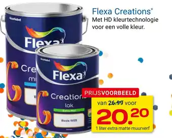 Kluswijs Flexa creations aanbieding