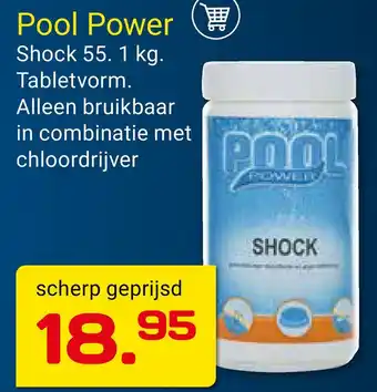 Kluswijs Pool power aanbieding