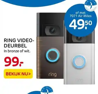 Praxis Ring video-deurbel aanbieding