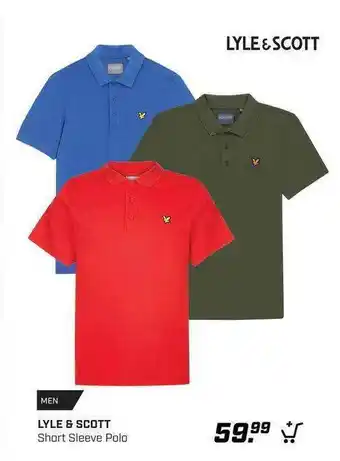 Daka Sport Lyle & scott short sleeve polo aanbieding