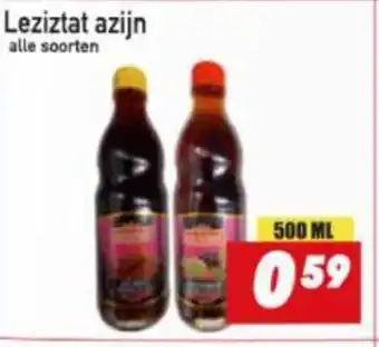 Tanger Markt Leziztat azijn 500ml aanbieding