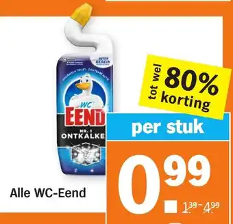 Albert Heijn WC Eend aanbieding