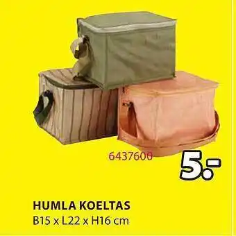 Jumbo Humla Koeltas aanbieding