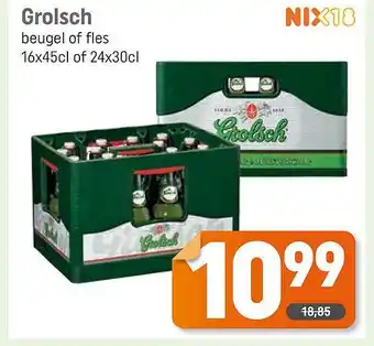 Dagwinkel Grolsch beugel of fles aanbieding