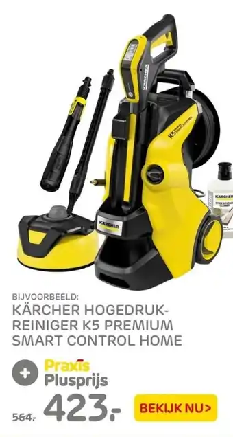 Praxis Karcher Hogedrukreiniger K5 Premium Smart Control Home aanbieding