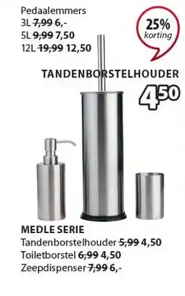 Jysk MEDLE SERIE aanbieding