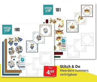 Boekenvoordeel Stitch & Do aanbieding