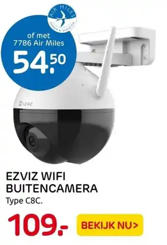 Praxis Ezviz Wifi Buitencamera Type C8C aanbieding