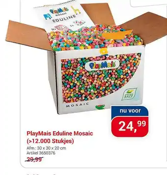 Lobbes Playmais eduline mosaic (> 12.000 Stukjes) aanbieding