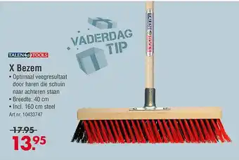 Enorm Talen tools x bezem aanbieding