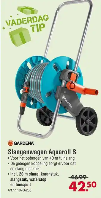 Enorm Gardena slangenwagen aquaroll s aanbieding
