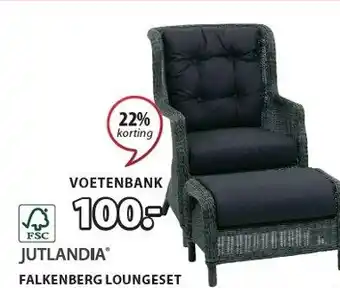 Jysk Voetenbank aanbieding