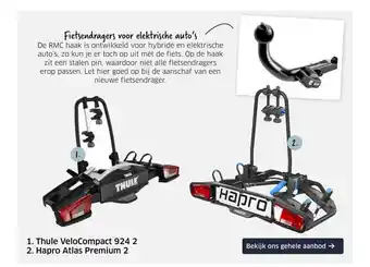 ANWB Thule VeloCompact 924 2 Of Hapro Atlas Premium 2 aanbieding