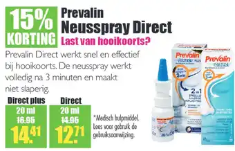 Gezond & Wel Prevalin neusspray direct aanbieding