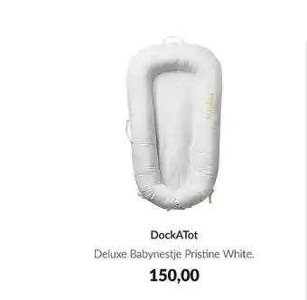 Babypark DockATot Deluxe Babynestje Pristine White aanbieding