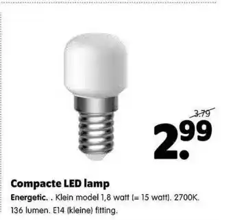 Plentyparts Compacte led lamp energetic aanbieding