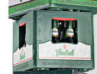 Sligro Grolsch beugel krat 16x45 cl aanbieding