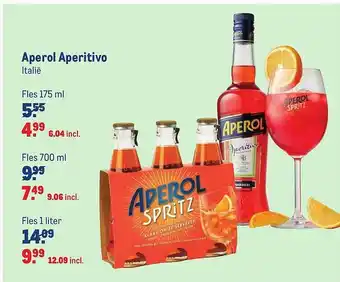 Makro Aperol aperitivo italië aanbieding